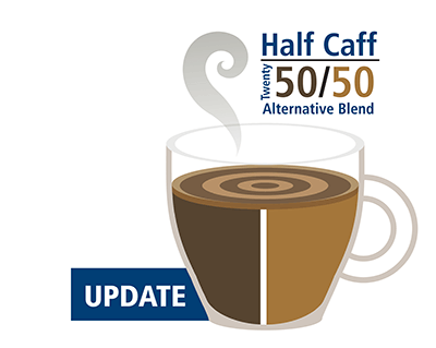 half caff coffee cup