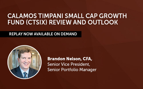 Calamos Timpani Small Cap Growth Fund (CTSIX) webcast replay