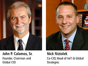 John P. Calamos, Sr. and Nick Niziolek Headshot